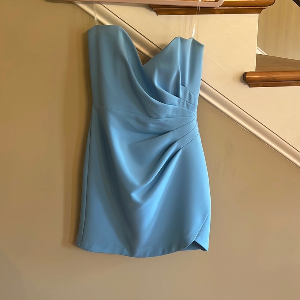 Karlie size small blue cocktail mini dress